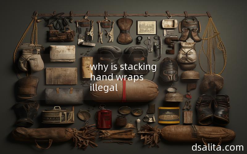 why is stacking hand wraps illegal