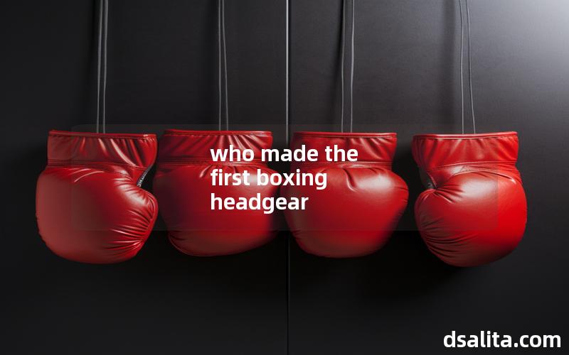 who made the first boxing headgear
