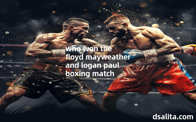 who won the floyd mayweather and logan paul boxing match