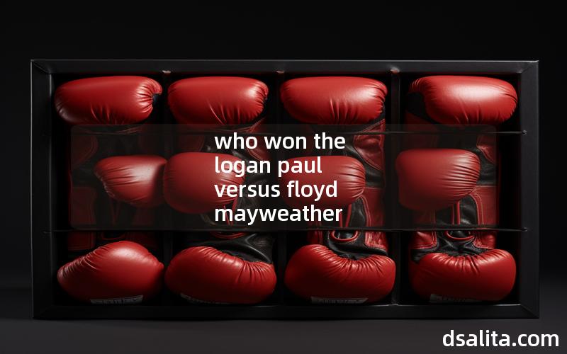who won the logan paul versus floyd mayweather boxing match