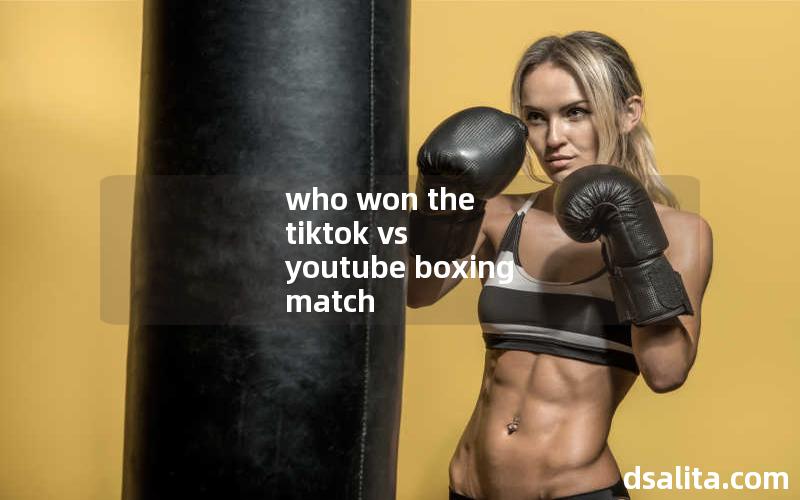 who won the tiktok vs youtube boxing match