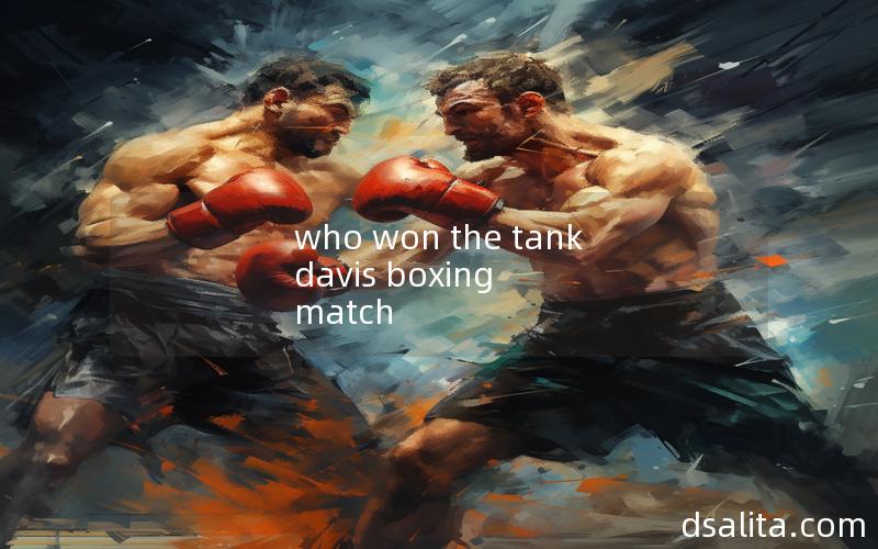 who won the tank davis boxing match