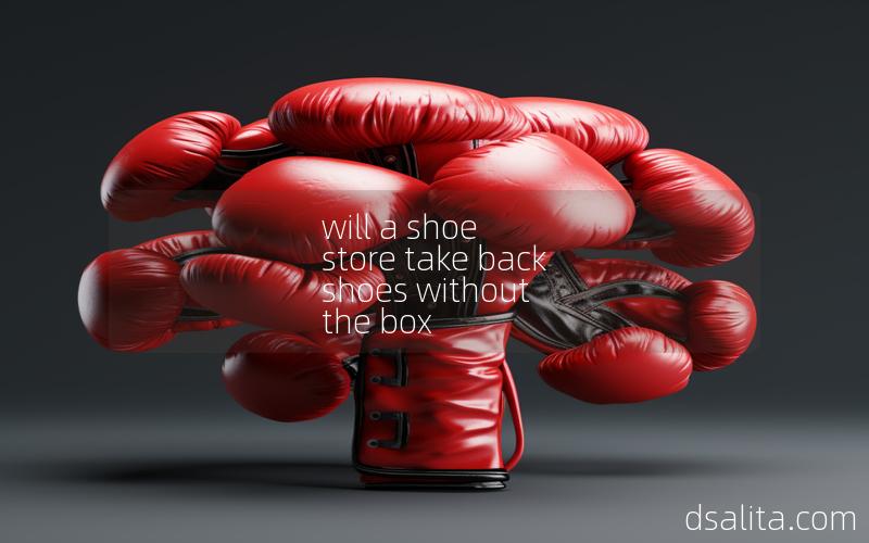 will a shoe store take back shoes without the box