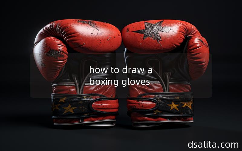 how to draw a boxing gloves
