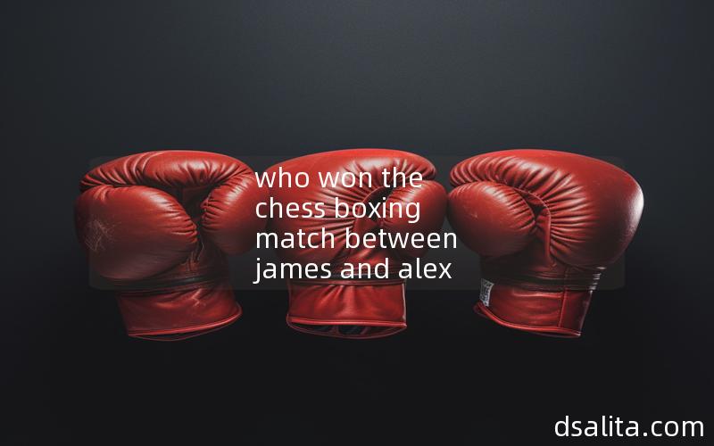 who won the chess boxing match between james and alex