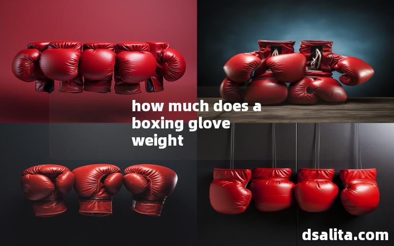 how much does a boxing glove weight
