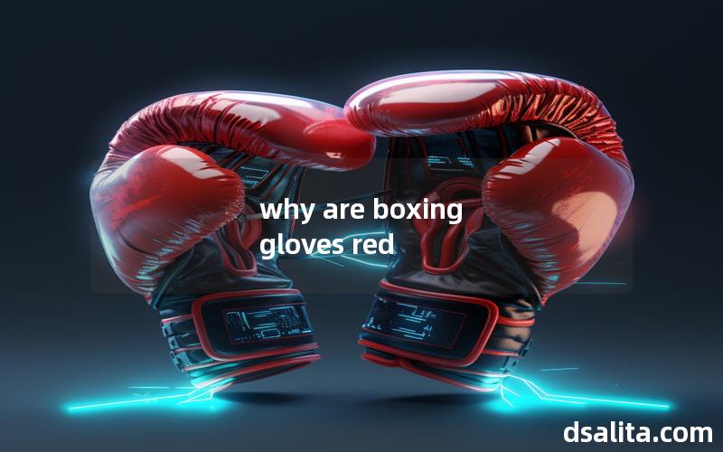 why are boxing gloves red