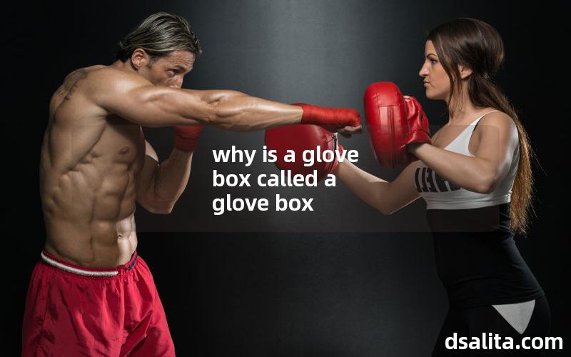 why is a glove box called a glove box