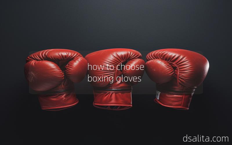 how to choose boxing gloves