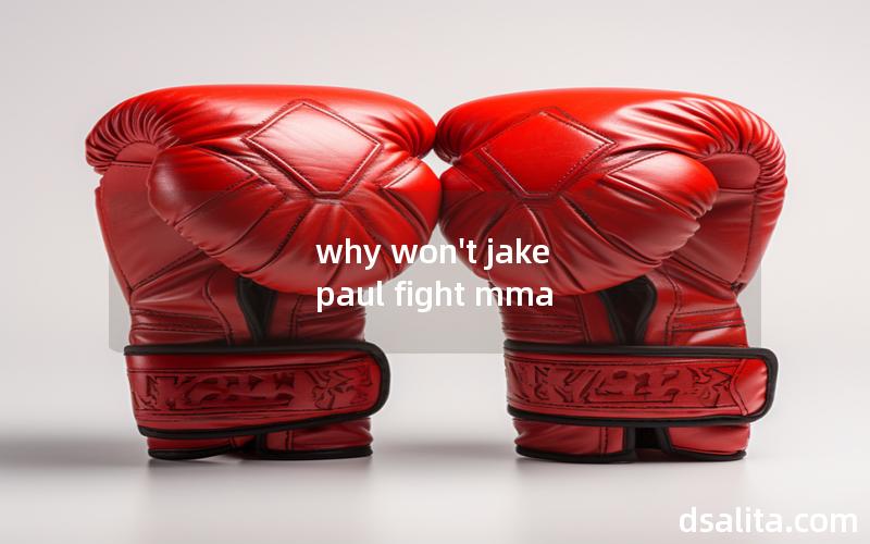 why won't jake paul fight mma