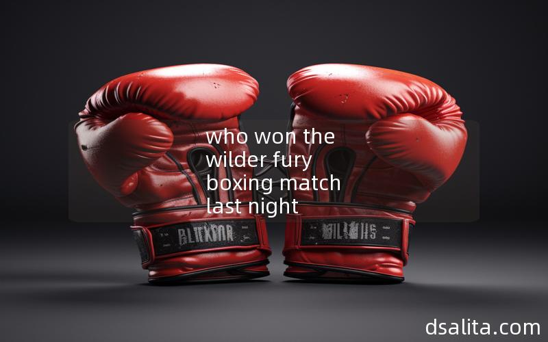 who won the wilder fury boxing match last night