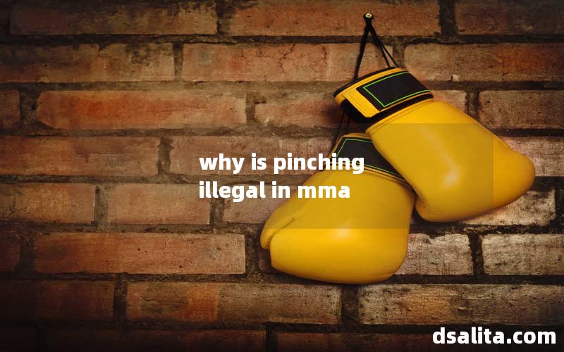 why is pinching illegal in mma
