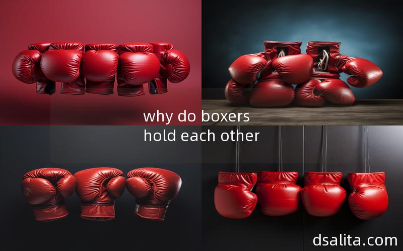 why do boxers hold each other