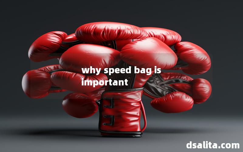 why speed bag is important