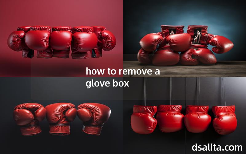 how to remove a glove box
