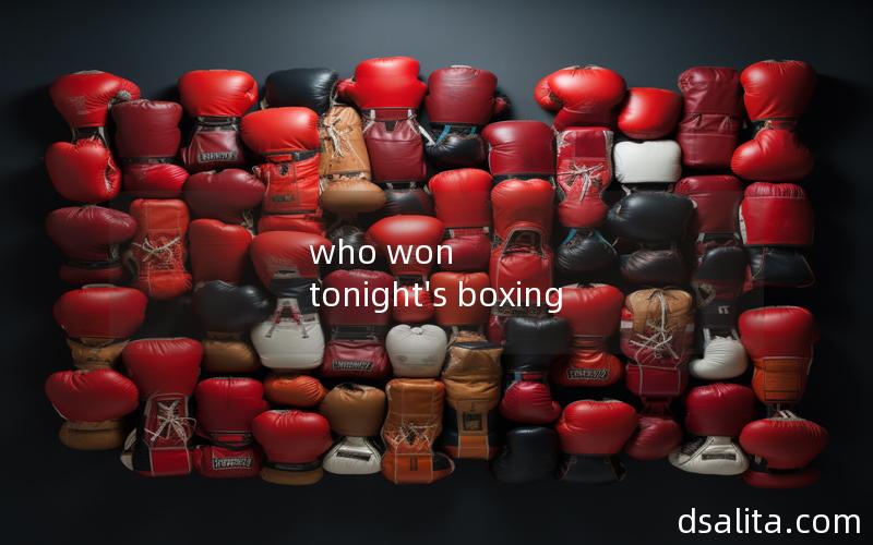 who won tonight's boxing