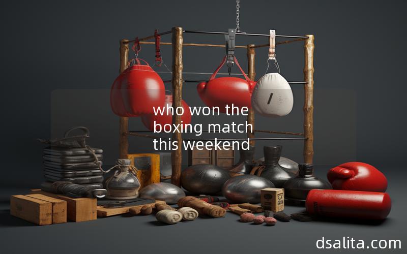 who won the boxing match this weekend