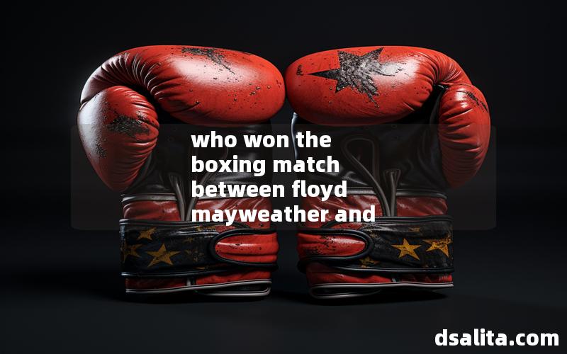 who won the boxing match between floyd mayweather and paul