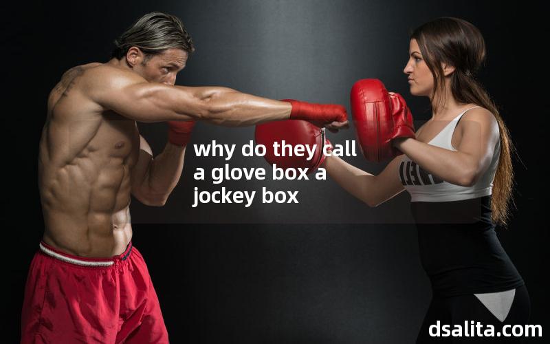 why do they call a glove box a jockey box