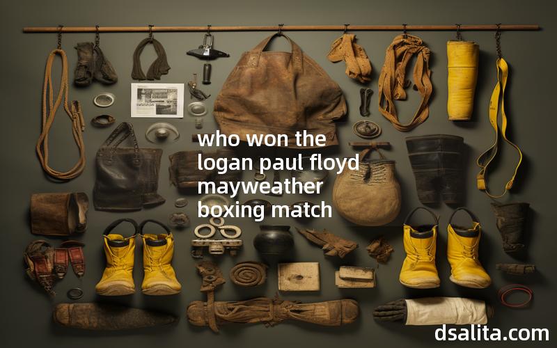 who won the logan paul floyd mayweather boxing match