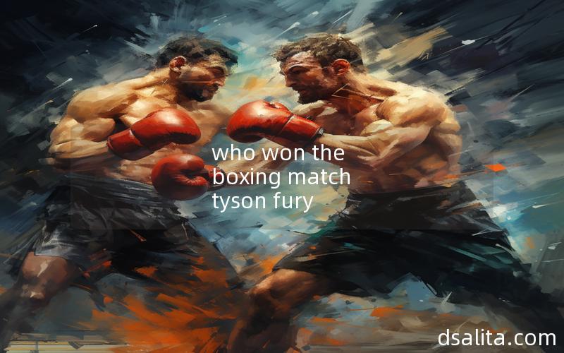 who won the boxing match tyson fury