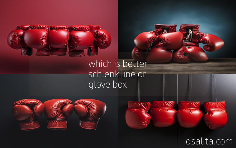 which is better schlenk line or glove box