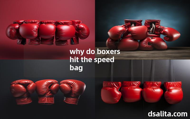 why do boxers hit the speed bag