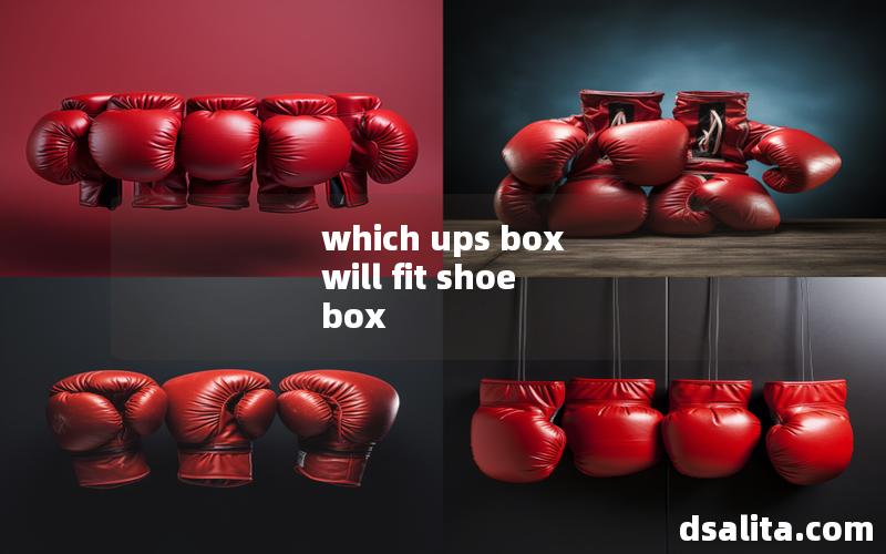 which ups box will fit shoe box