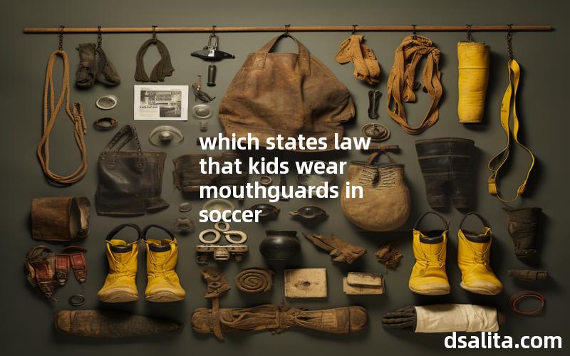 which states law that kids wear mouthguards in soccer