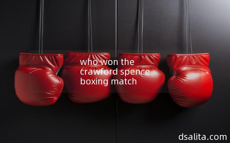 who won the crawford spence boxing match