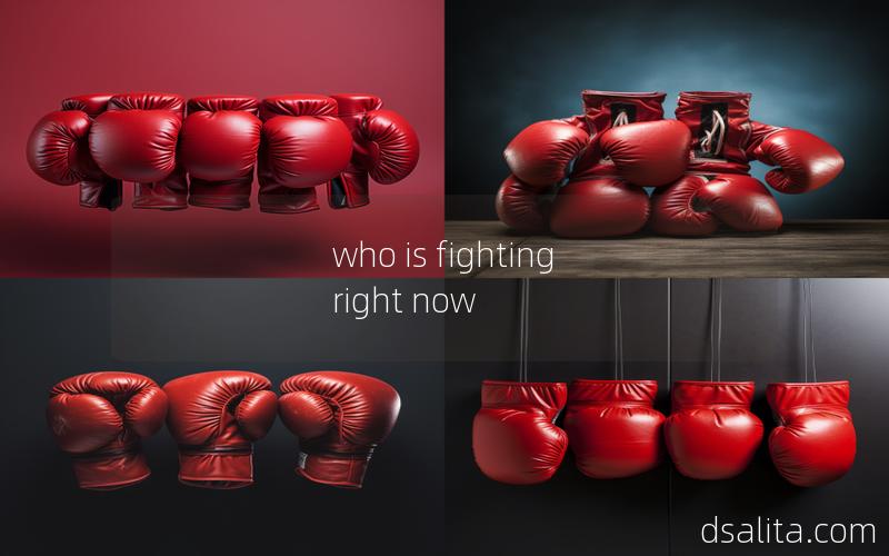 who is fighting right now