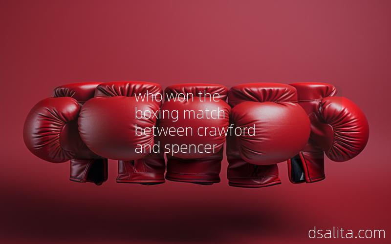 who won the boxing match between crawford and spencer